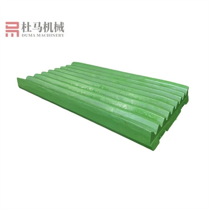 Crusher wearing parts jaw plate 13% jaw plate