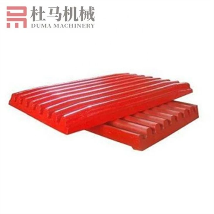 Cj412 Stone Crusher Jaw Plate