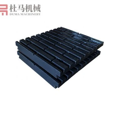 How does a crusher toggle plate ensure the stability of the crusher operation?