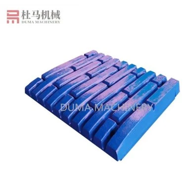 How to store the jaw plate for crusher properly?