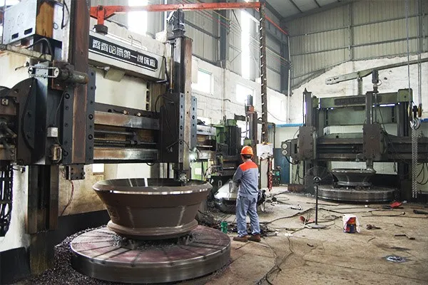 Advanced production equipment and machinery for manufacturing cone crusher wear parts at Duma Advanced production equipment and machinery for manufacturing cone crusher wear parts at Duma