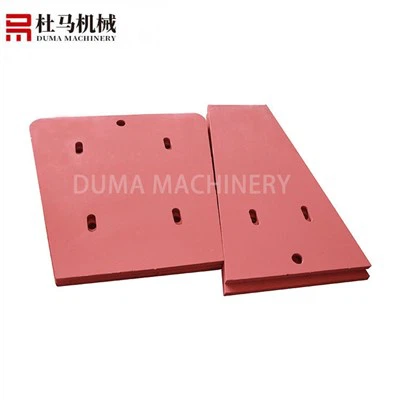 Jaw Crusher Upper And Lower Side Cheek Plates